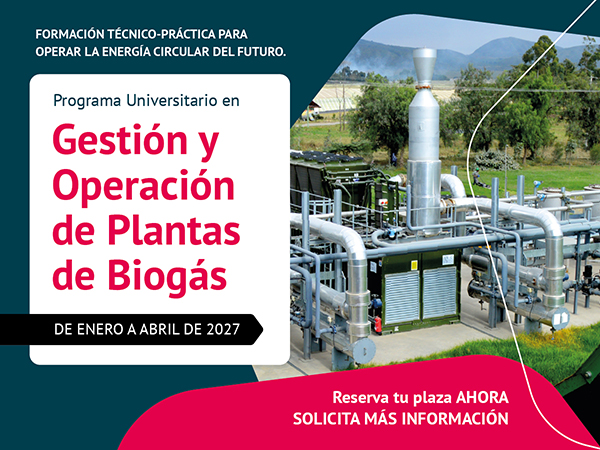 Gestión y Operación de Plantas de Biogás